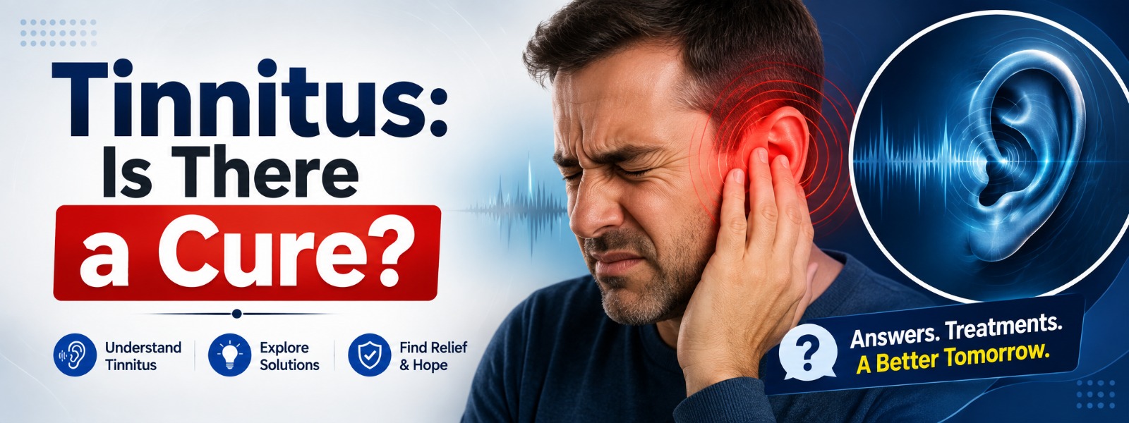 Read more about the article Tinnitus: Is There a Cure?
