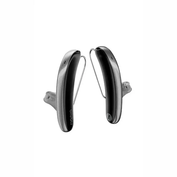 Travancore Hearing Solutions: styletto-ax_black-graphite_pair bluetooth Hearing Aid